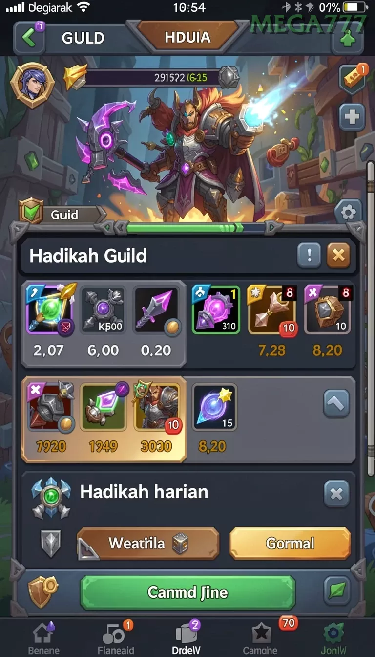 mega777 Tangkapan Layar - APK Resmi